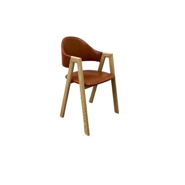 The Scandi A-Frame Accent Dining Chair
