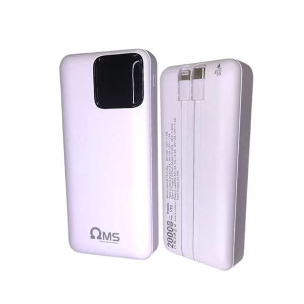 OMS V22 20,000mAh 2-In-1 Power Bank